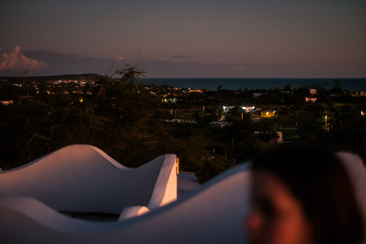 Rooftop patio